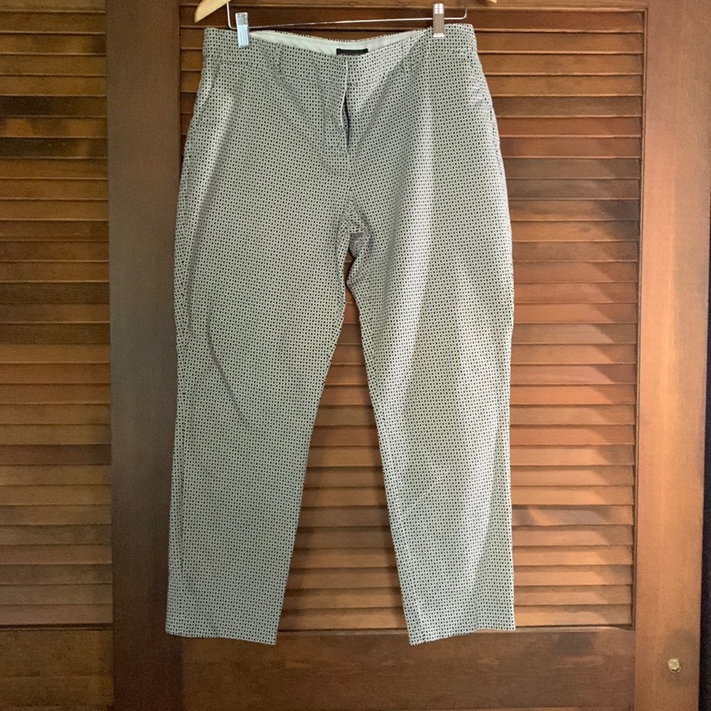 Slim fit cropped ankle pant